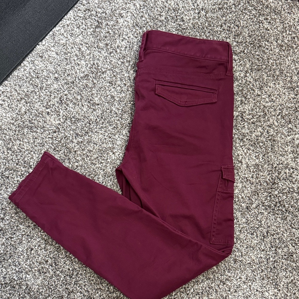 LOFT Women’s Deep Burgundy Pants